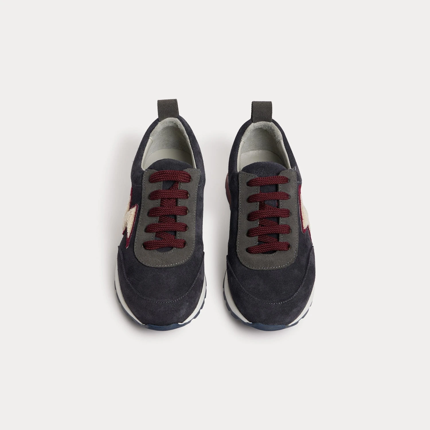 BONPOINT Baskets Blueberry Gris Moyen 5 BONPOINT Baskets Blueberry Gris Moyen – Image 3