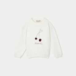 BONPOINT Sweatshirt Tayla Blanc Lait