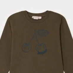 BONPOINT T-shirt Theia Kaki Clair -Bébé Vêtements Boutique W02GTSKN0903 145 W02GTSKN0903 145 3