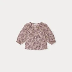 BONPOINT Blouse Domino Prune