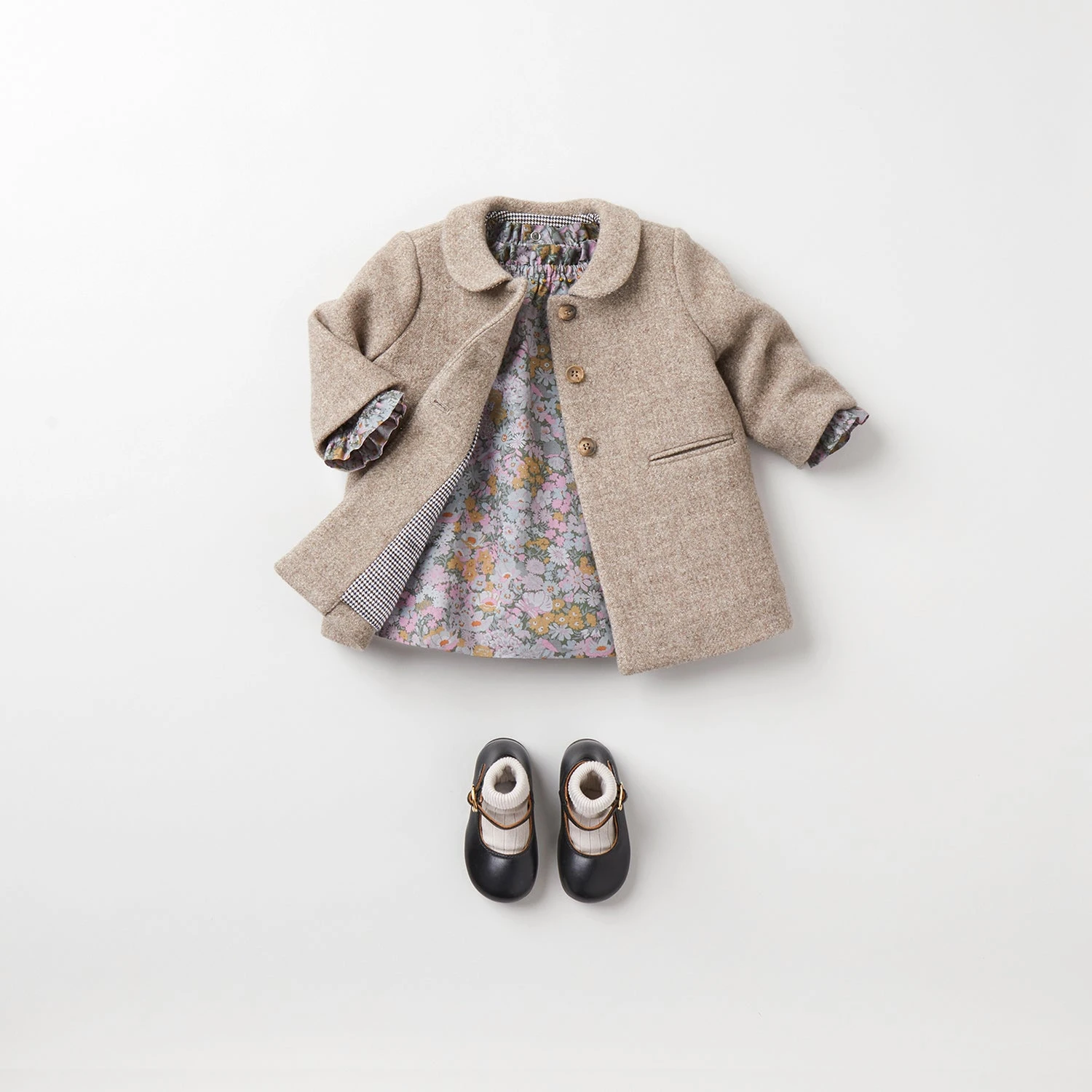 BONPOINT Robe Prunelle Vert De Gris 4 BONPOINT Robe Prunelle Vert De Gris – Image 2