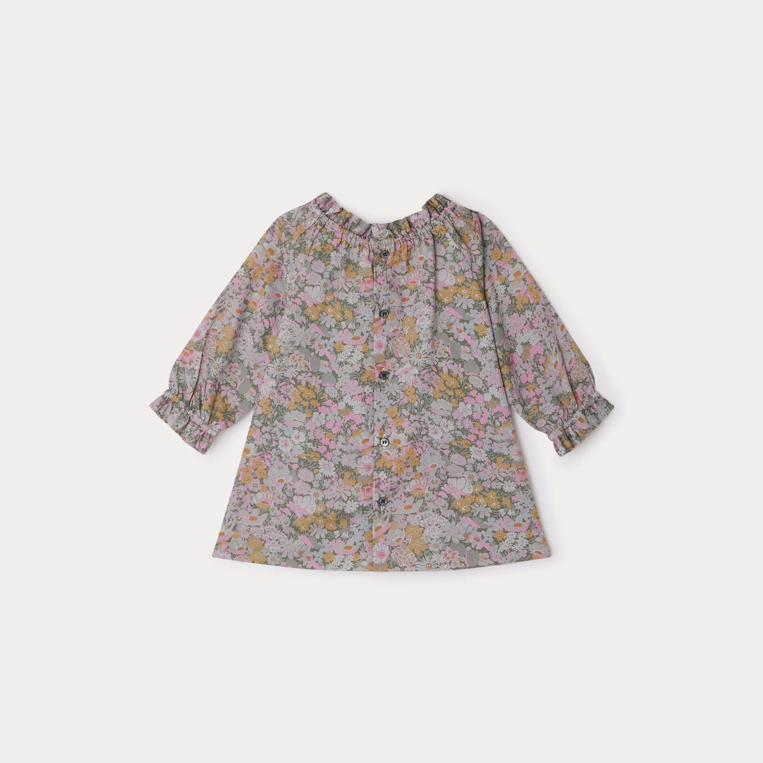 BONPOINT Robe Prunelle Vert De Gris 5 BONPOINT Robe Prunelle Vert De Gris – Image 3