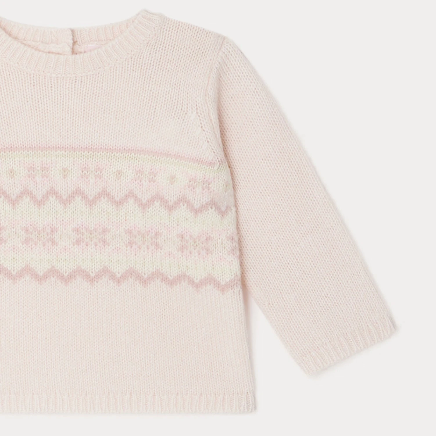 BONPOINT Pull Thiane Multicolore Rose 5 BONPOINT Pull Thiane Multicolore Rose – Image 3