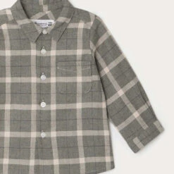 BONPOINT Chemise Malo Gris Chiné -Bébé Vêtements Boutique W02YSHWO0402 492 W02YSHWO0402 492 3