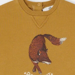 BONPOINT Sweat Benjamine Ocre -Bébé Vêtements Boutique W02YSWKN0201 138 W02YSWKN0201 138 3