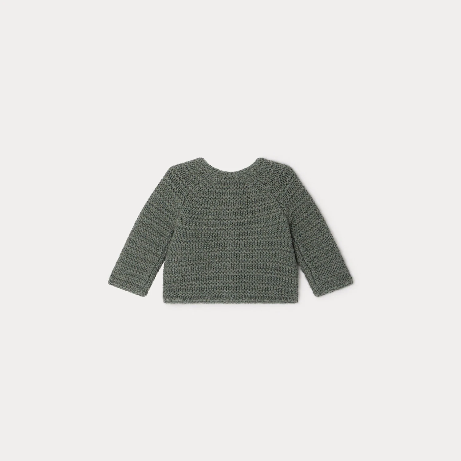 BONPOINT Cardigan Abid Vert De Gris 4 BONPOINT Cardigan Abid Vert De Gris – Image 2