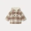 BONPOINT Manteau Misha Naturel écossais -Bébé Vêtements Boutique W02ZOUWO0201 406 W02ZOUWO0201 406 4