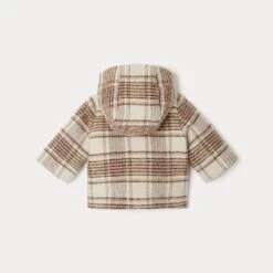 BONPOINT Manteau Misha Naturel écossais -Bébé Vêtements Boutique W02ZOUWO0201 406 W02ZOUWO0201 406 6