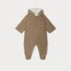 BONPOINT Combinaison Pilote Février Taupe -Bébé Vêtements Boutique W02ZOUWO0601 062 W02ZOUWO0601 062 1