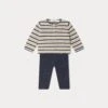 BONPOINT Ensemble Bocar Rayures Marine -Bébé Vêtements Boutique W02ZSEKN0301 270 W02ZSEKN0301 270 1