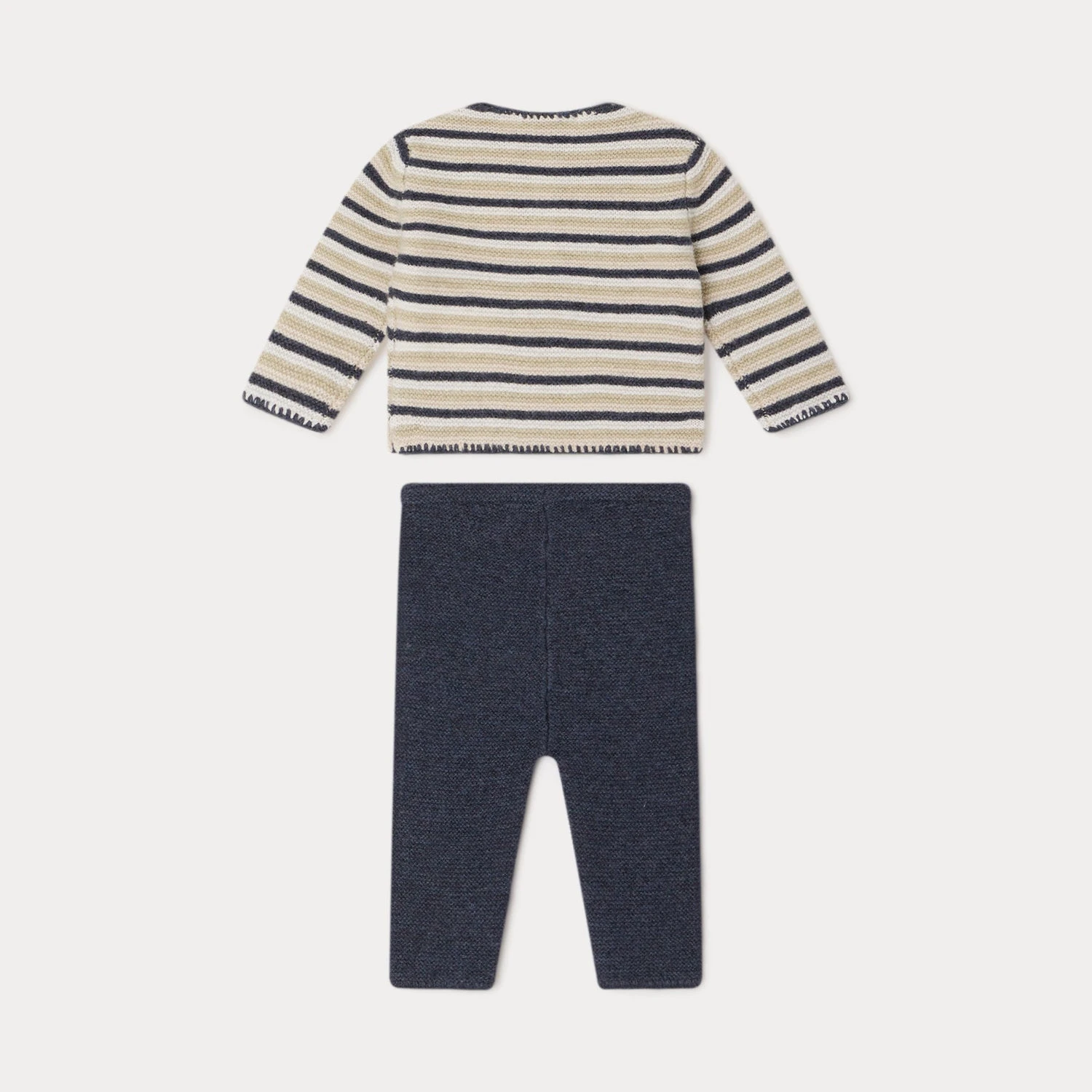 BONPOINT Ensemble Bocar Rayures Marine 4 BONPOINT Ensemble Bocar Rayures Marine – Image 2