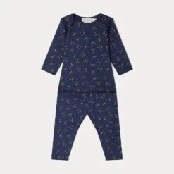 BONPOINT Ensemble Timi Imprime Marine