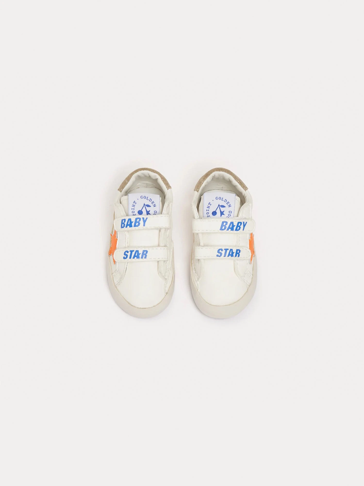 Baskets Souples Bbstar Bonpoint X Golden Goose Blanc 5 Baskets Souples Bbstar Bonpoint X Golden Goose Blanc – Image 3
