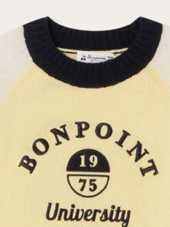 BONPOINT Pull Damian Jaune -Bébé Vêtements Boutique W03BJUK00002 133D W03BJUK00002 133D 3