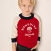 BONPOINT Pull Damian Rouge -Bébé Vêtements Boutique W03BJUK00002 151 W03BJUK00002 151 0
