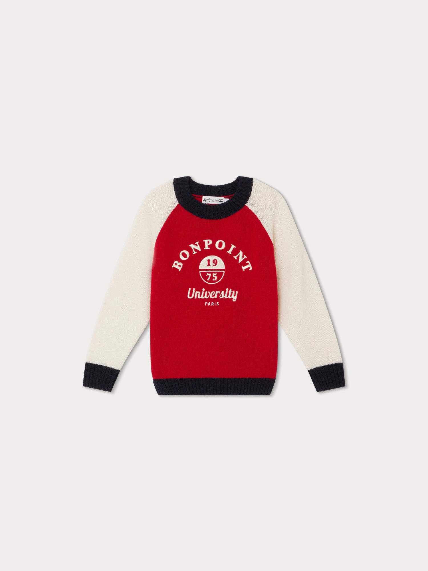 BONPOINT Pull Damian Rouge 4 BONPOINT Pull Damian Rouge – Image 2