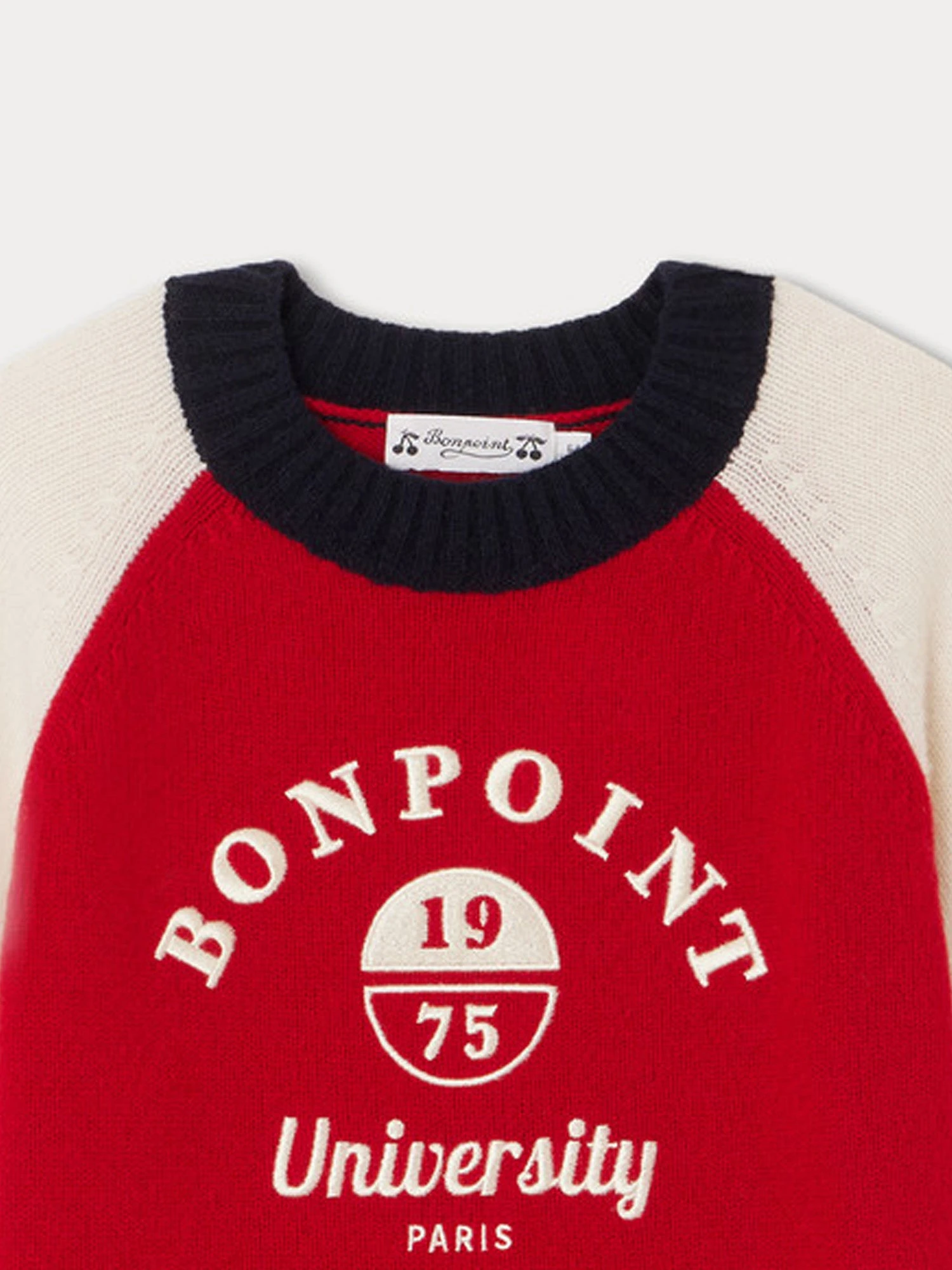 BONPOINT Pull Damian Rouge 6 BONPOINT Pull Damian Rouge – Image 4