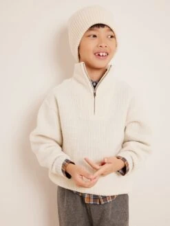 BONPOINT Pull Baldo écru 9 BONPOINT Pull Baldo écru -Bébé Vêtements Boutique W03BJUK00006 003 W03BJUK00006 003 5