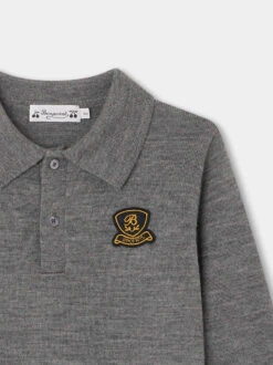 BONPOINT Pull Darius Gris Chiné Foncé -Bébé Vêtements Boutique W03BJUK00015 095 W03BJUK00015 095 3