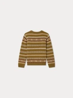 BONPOINT Pull Daegan Kaki Clair 8 BONPOINT Pull Daegan Kaki Clair -Bébé Vêtements Boutique W03BJUK00016 945 W03BJUK00016 945 2