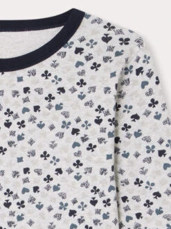 BONPOINT Pyjama Planet Gris Chine Clair 7 BONPOINT Pyjama Planet Gris Chine Clair -Bébé Vêtements Boutique W03BNIK00001 692 W03BNIK00001 692 3