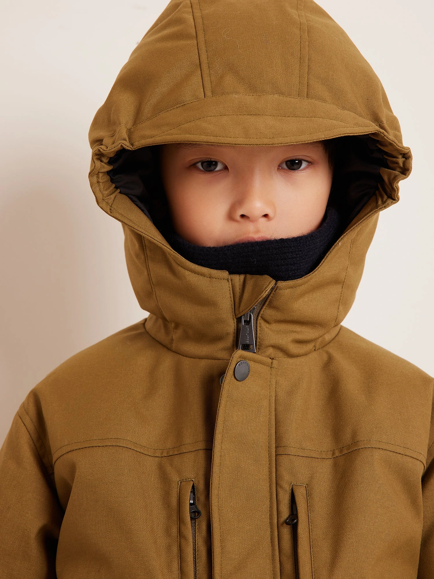 BONPOINT Parka Blizzard Kaki Clair 7 BONPOINT Parka Blizzard Kaki Clair – Image 5