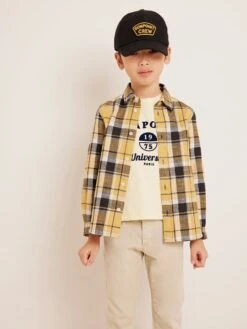 BONPOINT Chemise Daho Jaune