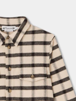 BONPOINT Chemise Boy Carreaux Ecru 9 BONPOINT Chemise Boy Carreaux Ecru -Bébé Vêtements Boutique W03BSHW00007 303 W03BSHW00007 303 3
