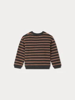 BONPOINT Sweatshirt Tonino Gris Chine -Bébé Vêtements Boutique W03BSWK00003 295 W03BSWK00003 295 2