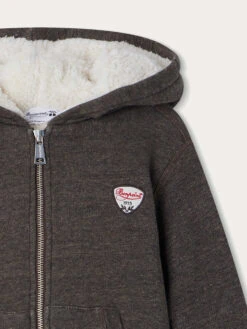 BONPOINT Sweatshirt Bradford Zippé Marron 7 BONPOINT Sweatshirt Bradford Zippé Marron -Bébé Vêtements Boutique W03BSWK00005 069 W03BSWK00005 069 3