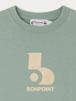 BONPOINT T-shirt Tadda Vert De Gris -Bébé Vêtements Boutique W03BTSK00006 143A W03BTSK00006 143A 3