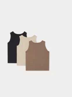 BONPOINT Lot Débardeurs Athis Encre -Bébé Vêtements Boutique W03BUNK00002 077 W03BUNK00002 077 2