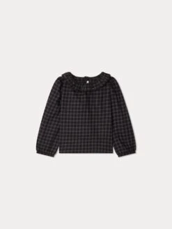 BONPOINT Blouse Brodée Timber Gris Ardoise