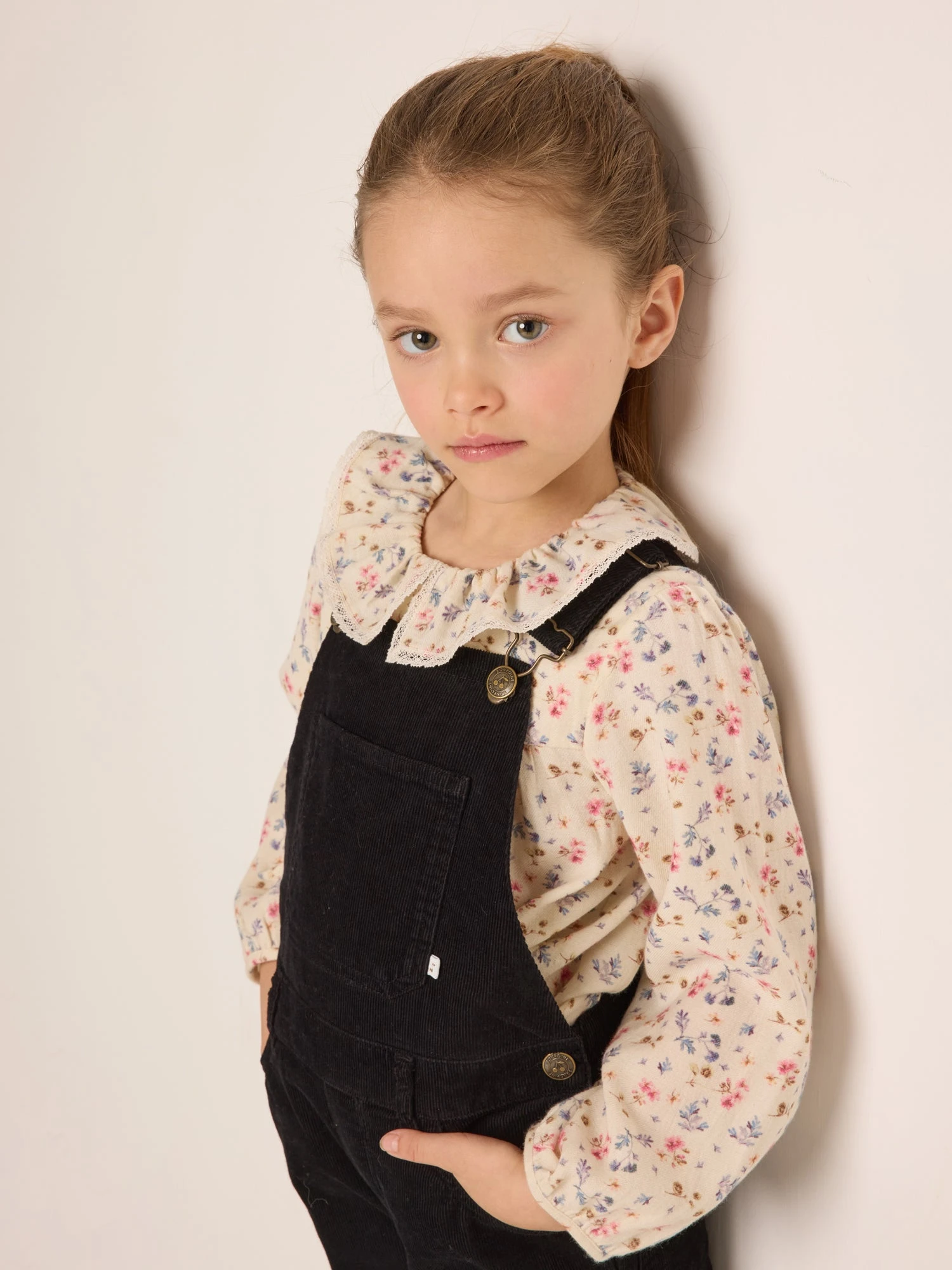 BONPOINT Blouse Dixie Fleur Rose Camélia 3 BONPOINT Blouse Dixie Fleur Rose Camélia