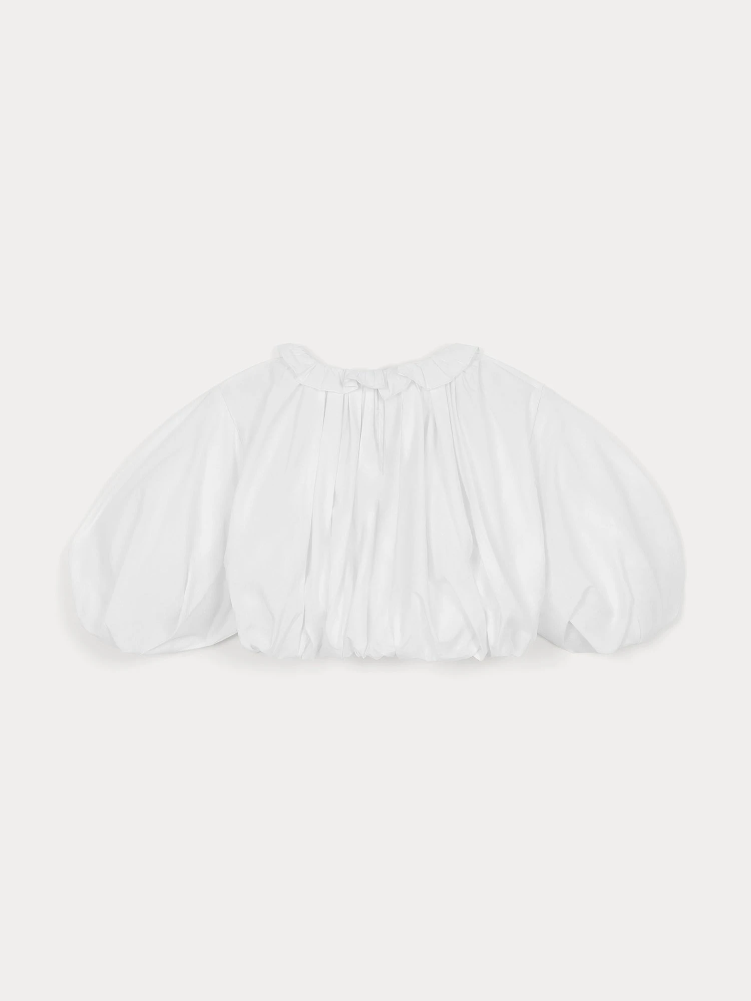 Blouse Aries Bonpoint X Khaite Blanc Lait 4 Blouse Aries Bonpoint X Khaite Blanc Lait – Image 2