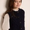 BONPOINT Cardigan Bobolene Marine -Bébé Vêtements Boutique W03GCAK00018 070 W03GCAK00018 070 0