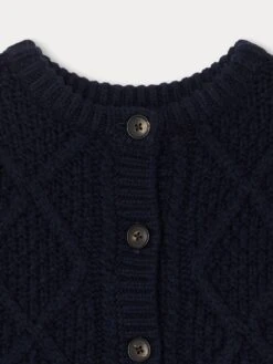 BONPOINT Cardigan Bobolene Marine -Bébé Vêtements Boutique W03GCAK00018 070 W03GCAK00018 070 3