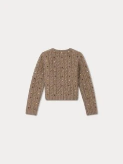 BONPOINT Cardigan Dallulah Praline -Bébé Vêtements Boutique W03GCAK00019 068A W03GCAK00019 068A 2