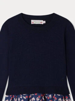 BONPOINT Robe Tayra Imprime Marine 7 BONPOINT Robe Tayra Imprime Marine -Bébé Vêtements Boutique W03GDRK00100 670 W03GDRK00100 670 3