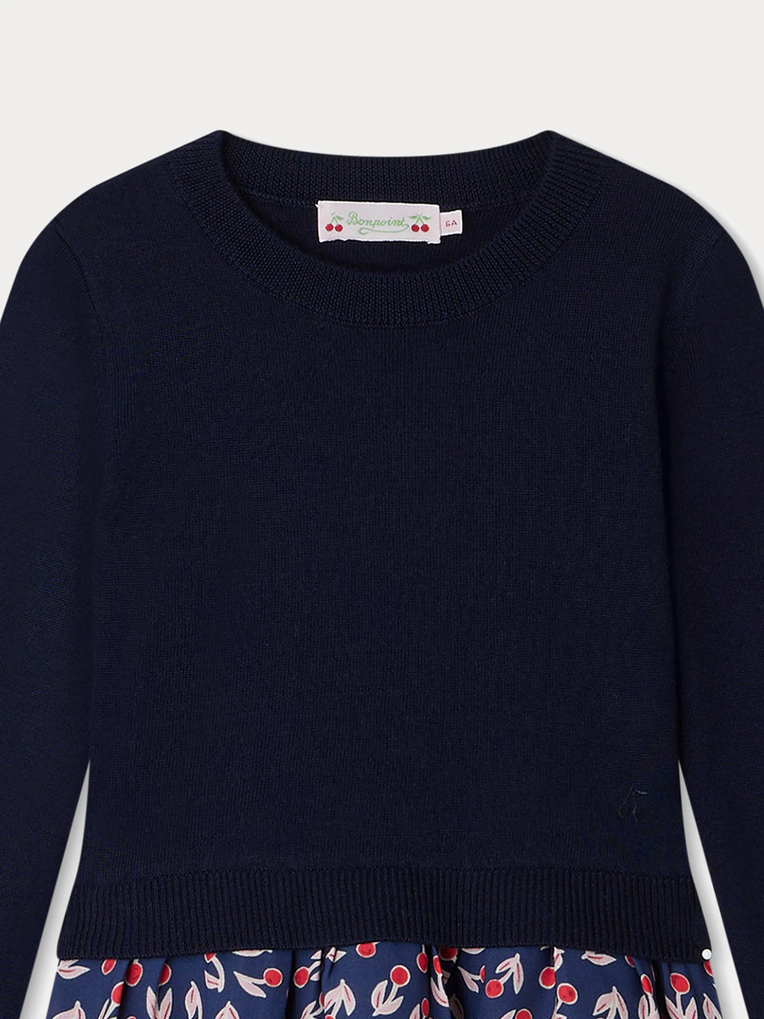 BONPOINT Robe Tayra Imprime Marine 5 BONPOINT Robe Tayra Imprime Marine – Image 3