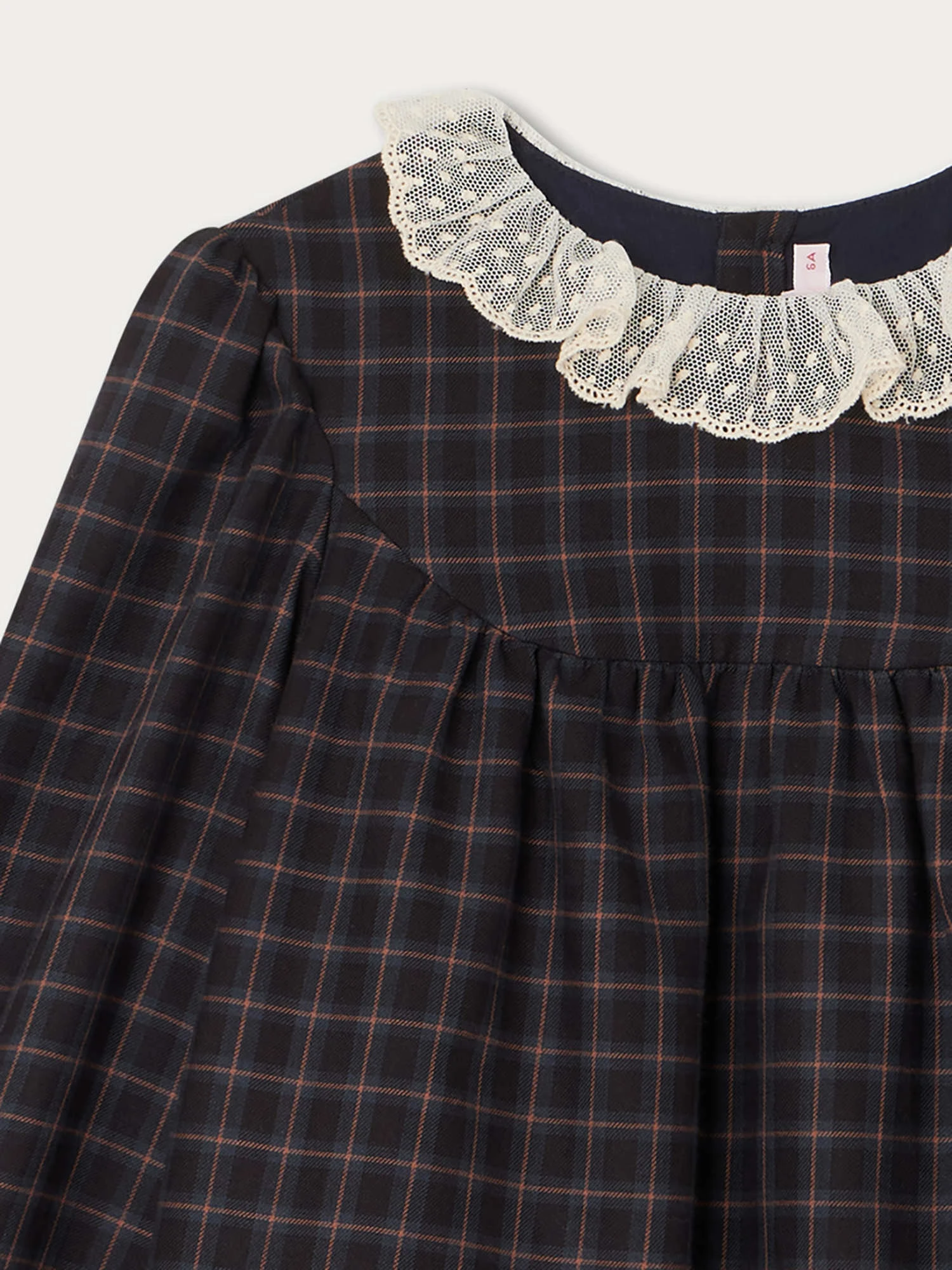 BONPOINT Robe Tamiko Gris Ardoise 6 BONPOINT Robe Tamiko Gris Ardoise – Image 4