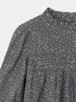 BONPOINT Robe Topaz Gris Ardoise -Bébé Vêtements Boutique W03GDRW00009 596 W03GDRW00009 596 3