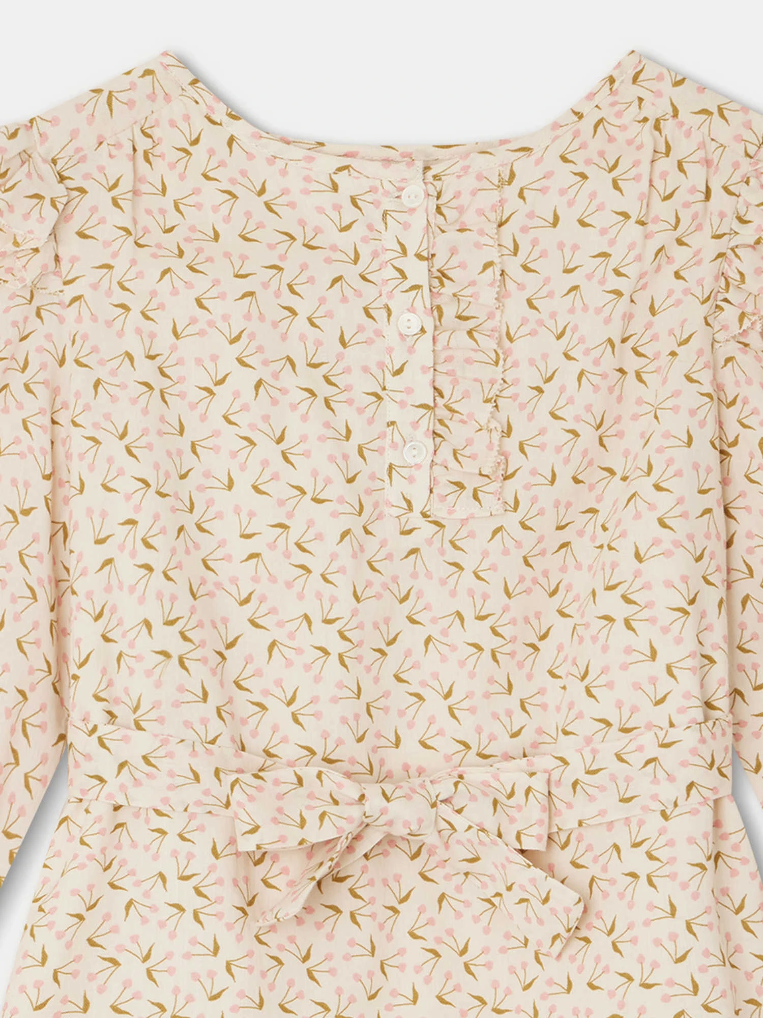 BONPOINT Robe Tosca Rose Fard 6 BONPOINT Robe Tosca Rose Fard – Image 4