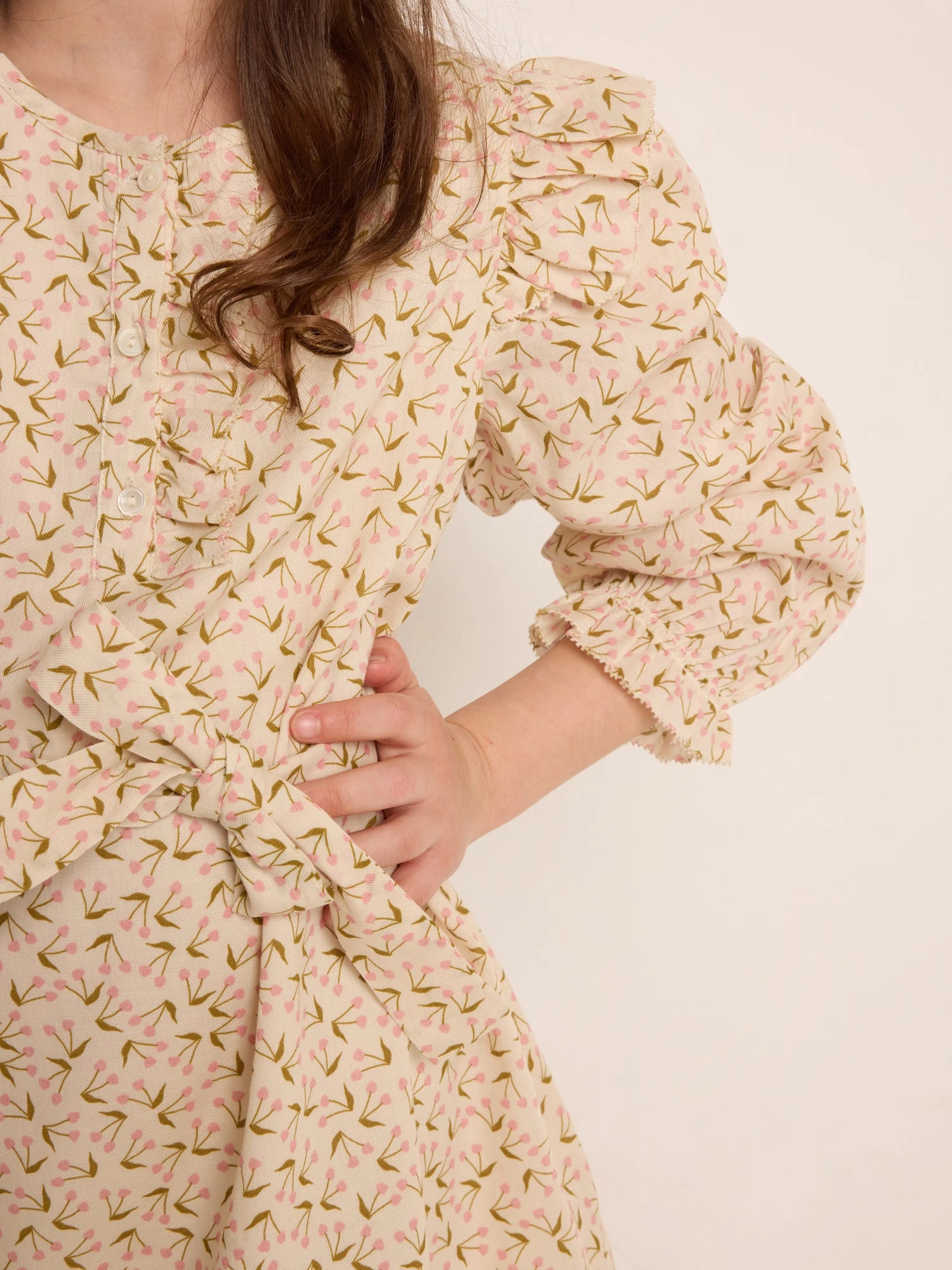 BONPOINT Robe Tosca Rose Fard 7 BONPOINT Robe Tosca Rose Fard – Image 5