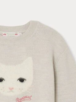 BONPOINT Pull Anumati Gris Chine Clair -Bébé Vêtements Boutique W03GJUK00009 992 W03GJUK00009 992 3
