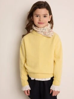 BONPOINT Pull Anumati Jaune -Bébé Vêtements Boutique W03GJUK00022 033D W03GJUK00022 033D 4