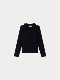 BONPOINT Pull Polo Tiara Marine