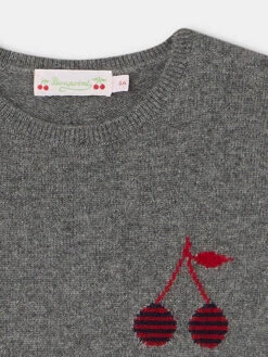 BONPOINT Pull Brunelle Gris Chine Fonce 9 BONPOINT Pull Brunelle Gris Chine Fonce -Bébé Vêtements Boutique W03GJUK00026 195 W03GJUK00026 195 3