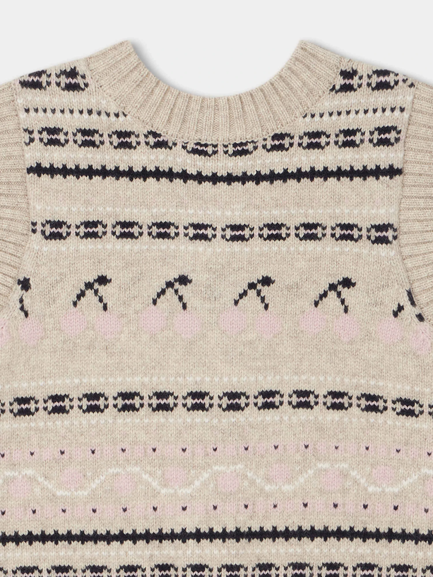 BONPOINT Pull Brianna Gris Chine Clair 5 BONPOINT Pull Brianna Gris Chine Clair – Image 3