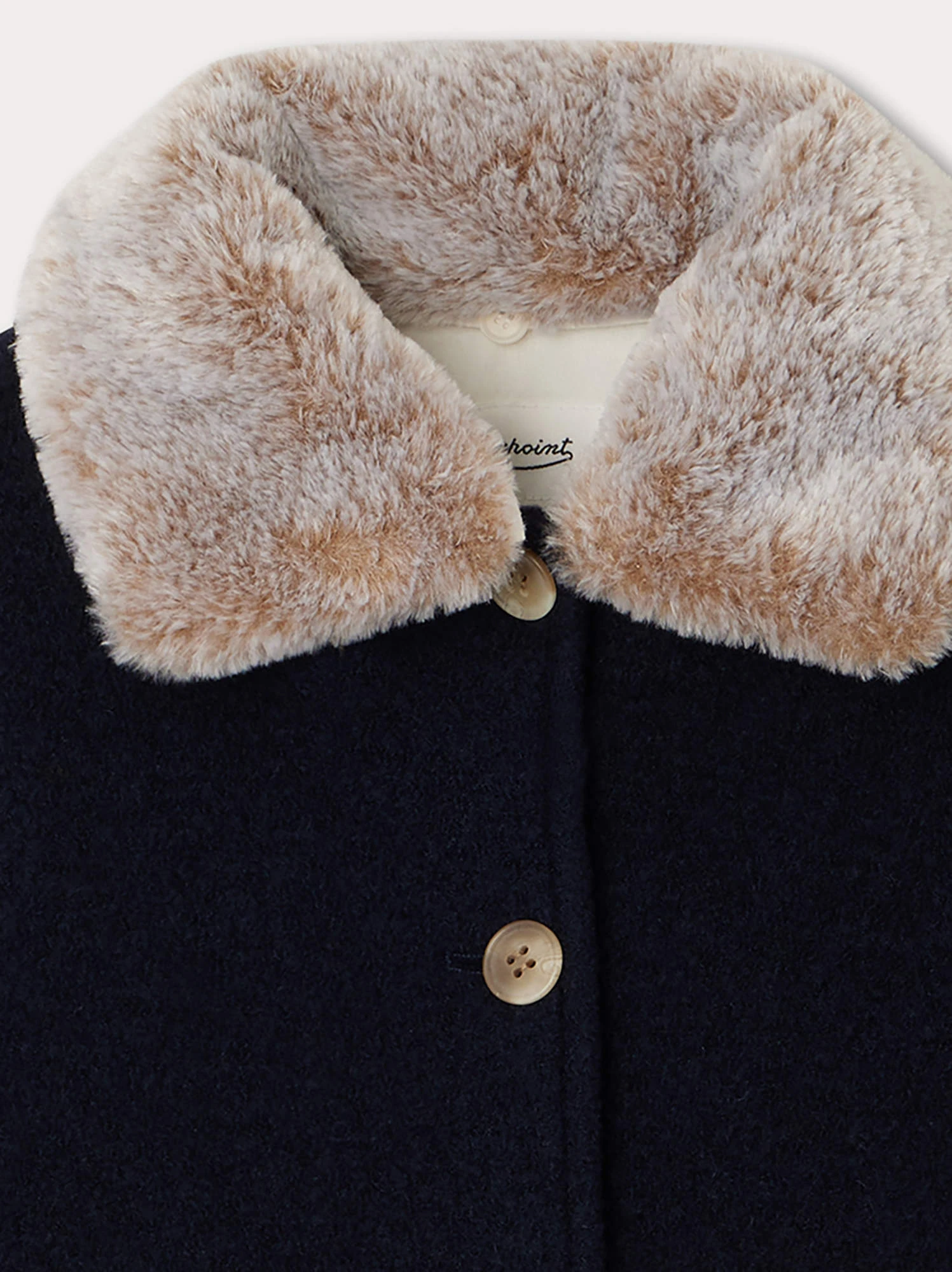 BONPOINT Manteau Temaggie Marine 6 BONPOINT Manteau Temaggie Marine – Image 4